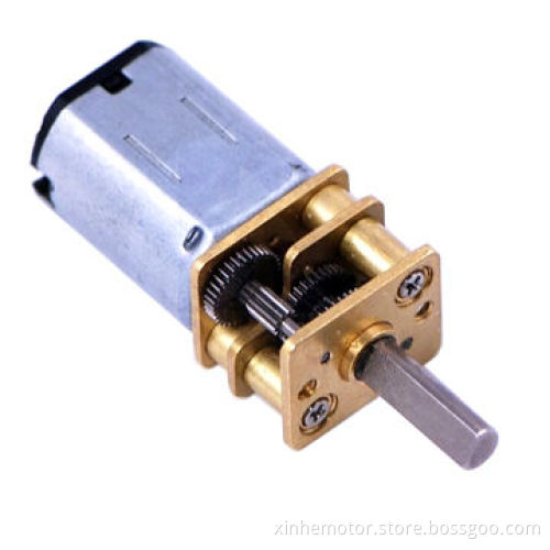 Mini Gear Motor with D-shaped Output Shaft
